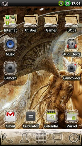 ArchAngel GO Launcher EX Theme v1.04