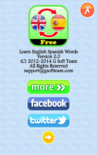 Learn English Spanish Words