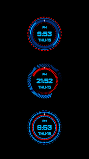 Futuristic Watch Face Screenshots 4
