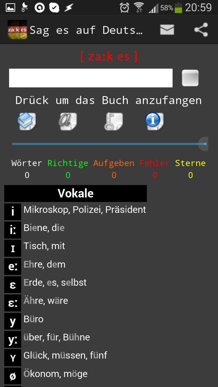 Sag es auf Deutsch (pro) Screen 3