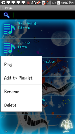 【免費音樂App】Simple 3D Mp3 Player Android-APP點子