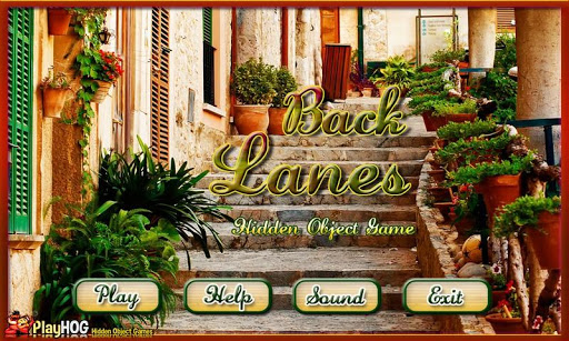 Back Lanes Free Hidden Objects