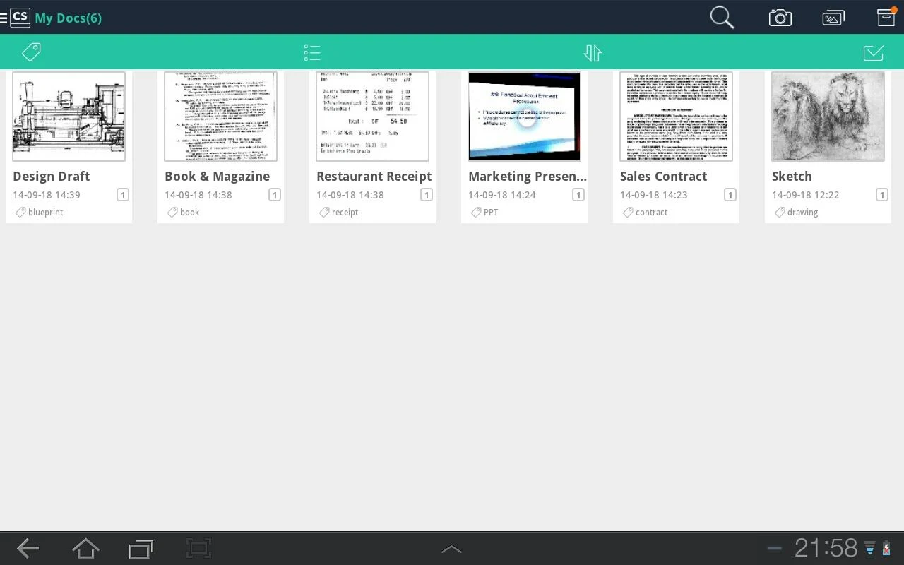 CamScanner -Phone PDF Creator - screenshot