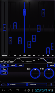 How to install poweramp skin glow blue 3.02 unlimited apk for pc