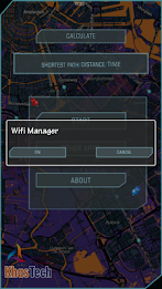 Distance Time Retriever Map poster 3