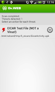 Dr.Web Anti-virus Life license - screenshot thumbnail
