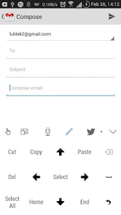 TouchPal Flat UI White Theme - screenshot thumbnail