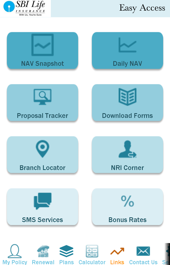 SBI Life Easy Access - Android Apps on Google Play