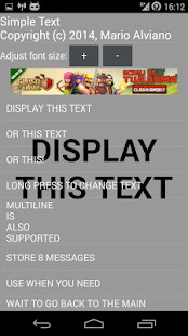 Simple Text Screenshots 2