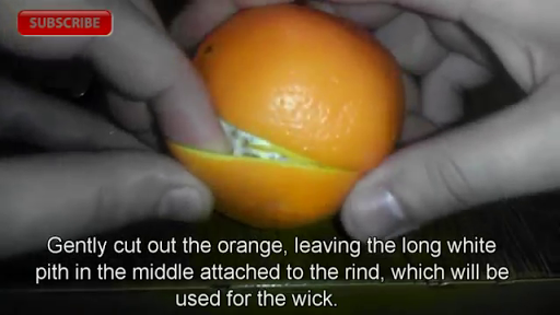 1 Minute Orange Lamp