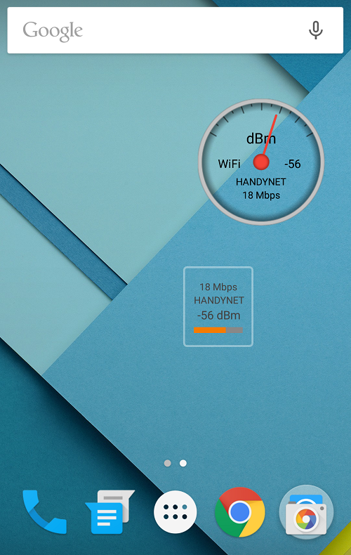 WIFI Signal Strength - screenshot