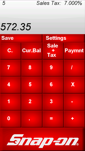 Snap-on Calculator