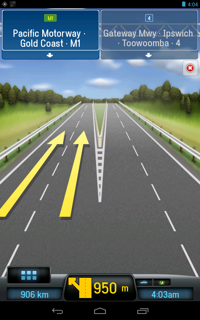 CoPilot Australia + NZ GPS Screen 2