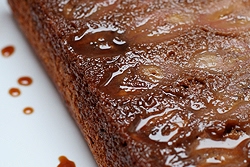 Banana Chocolate Chip Upside-Down Cake