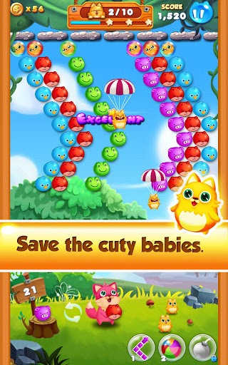 【免費休閒App】Bubble Pet Mania-APP點子