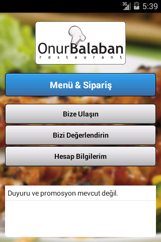 OnurBalaban Restaurant