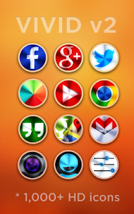 Icon Pack - v2 Vivid - screenshot thumbnail