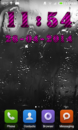 Pink Digital Clock poster 3