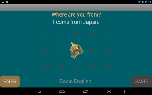 Aloha English Lite study game Screenshots 0