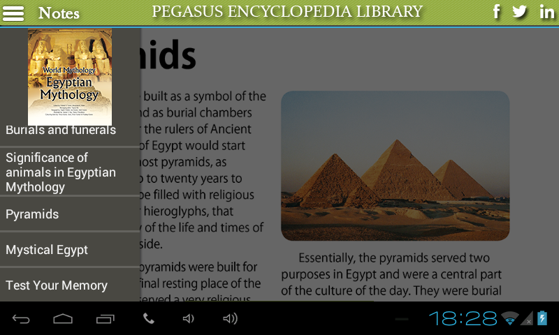 Egyptian Mythology Screen 3