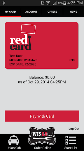 【免費生活App】Red Card Meal Plan Mobile Pay-APP點子