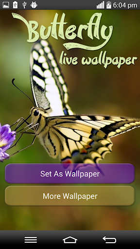 Butterfly Live wallpaper