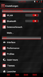 CM9/10/AOKP Theme LiAn Red Screenshots 4