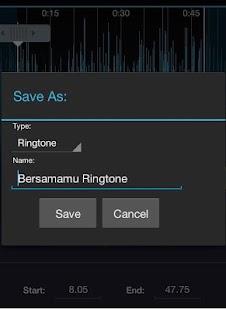 MP3 Ringtone Cutter - screenshot thumbnail