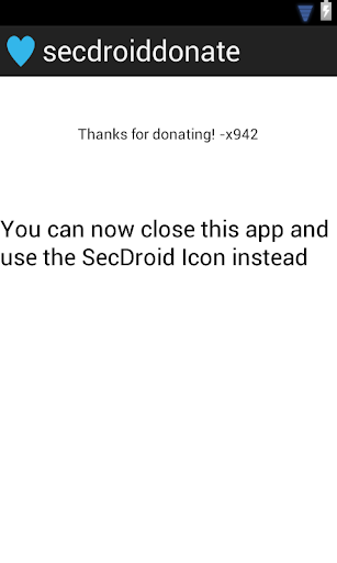 SecDroid [ROOT] - Donate