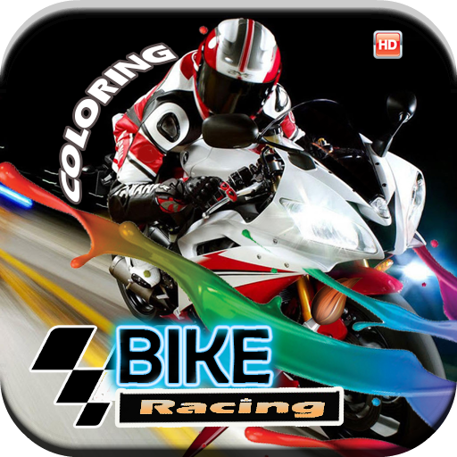 Racing Coloring Biker 娛樂 App LOGO-APP開箱王