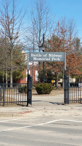 Battle of midway Memorial park. 