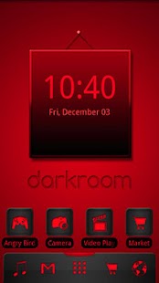 Free ADW Theme Darkroom Red APK