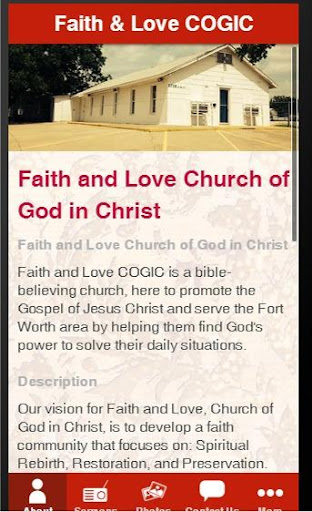 Faith and Love COGIC App