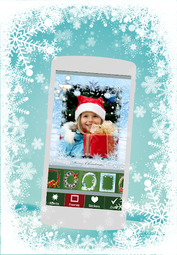 Winter Photo Frame Effect