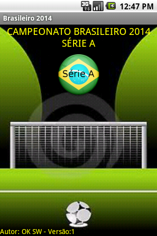Brasileirão 2014 Offline Screen 1
