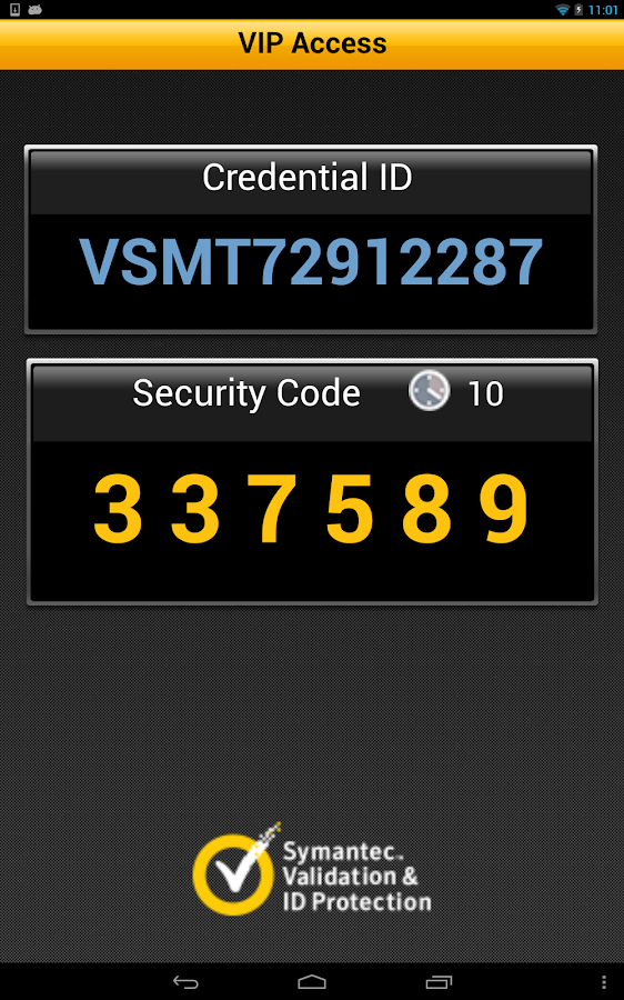 VIP Access Android Apps on Google Play