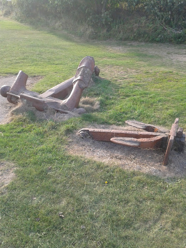 Grounded Ship's Anchor