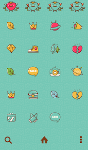 Download heart pang dodol theme APK for PC