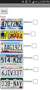 Free U.S License Plates Game APK