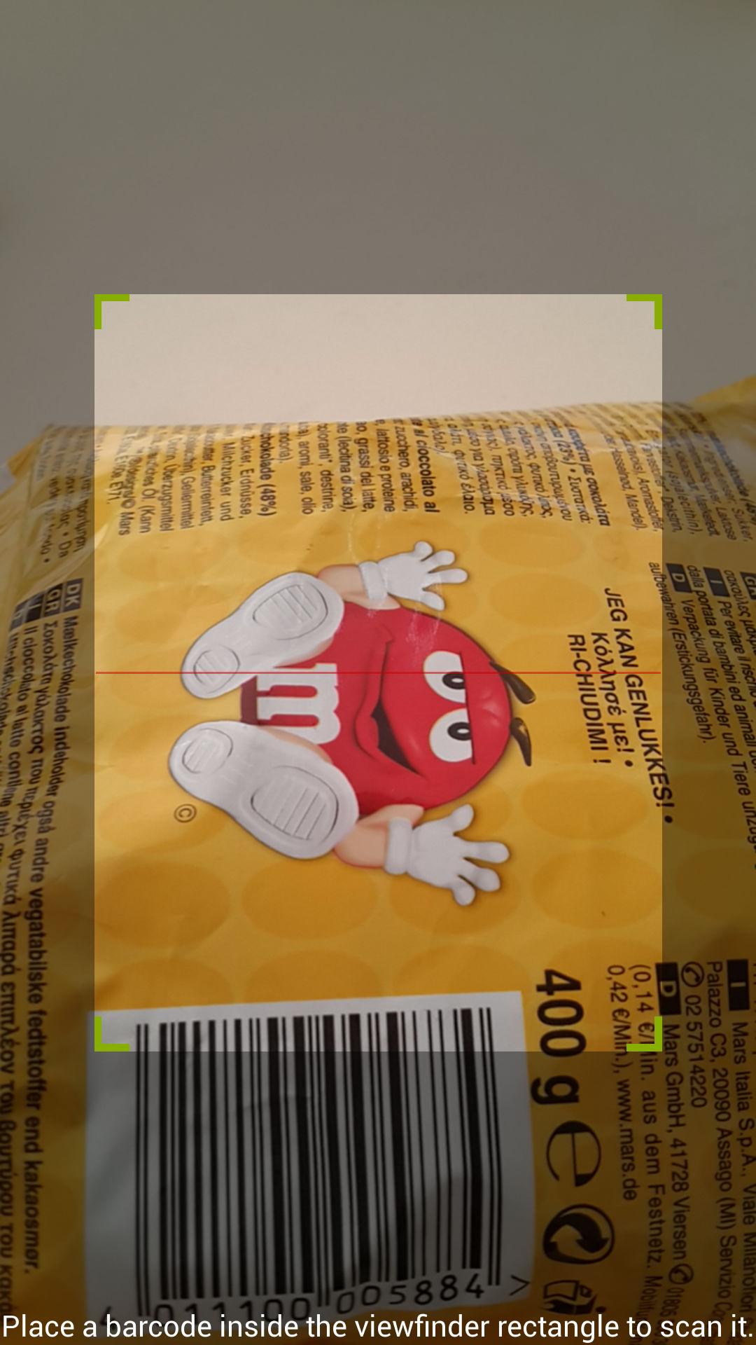 Android application QR Barcode Scanner screenshort