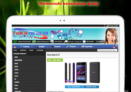 App Toko Infokom APK for Windows Phone  Android games and 