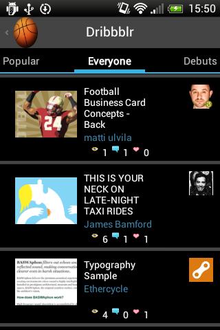 【免費社交App】Dribbblr-APP點子