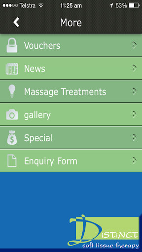 【免費商業App】Distinct Soft Tissue Therapy-APP點子