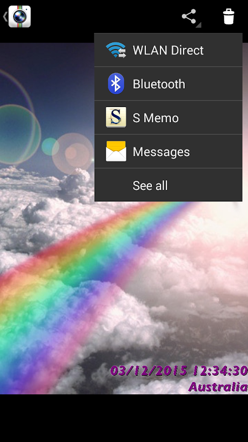   Timestamp Camera Pro: captura de tela 