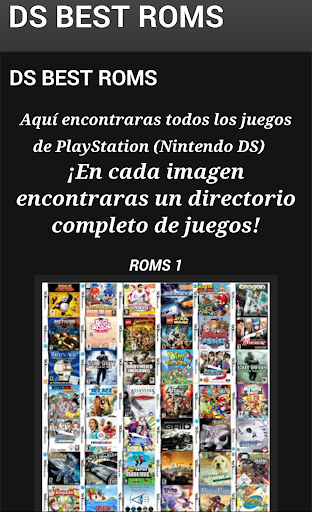 DS Juegos