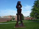 Kutztown University Art Statue
