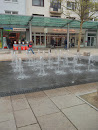 Springbrunnen in der Fußgängerzone