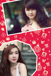 Edit photo with square frames poster 7