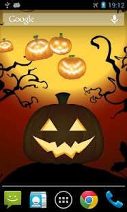 Free Halloween Pumpkin Live WP APK