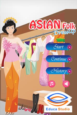 Asian Folk Dress Up
